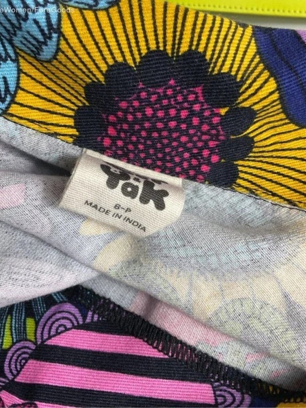 Lucy & Yak L.E. Ragan Jumpsuit Dreams Over Reality Print UK 8 / US 4, Petite - Picture 7 of 7